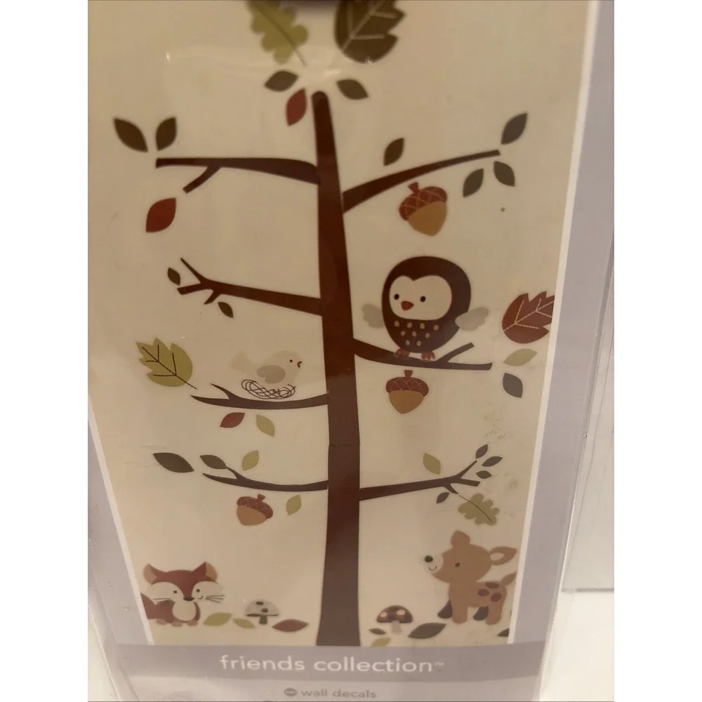 Carter's Friends Collection Woodland Wall Decals New Fox Deer‎ Owl - Free Ship